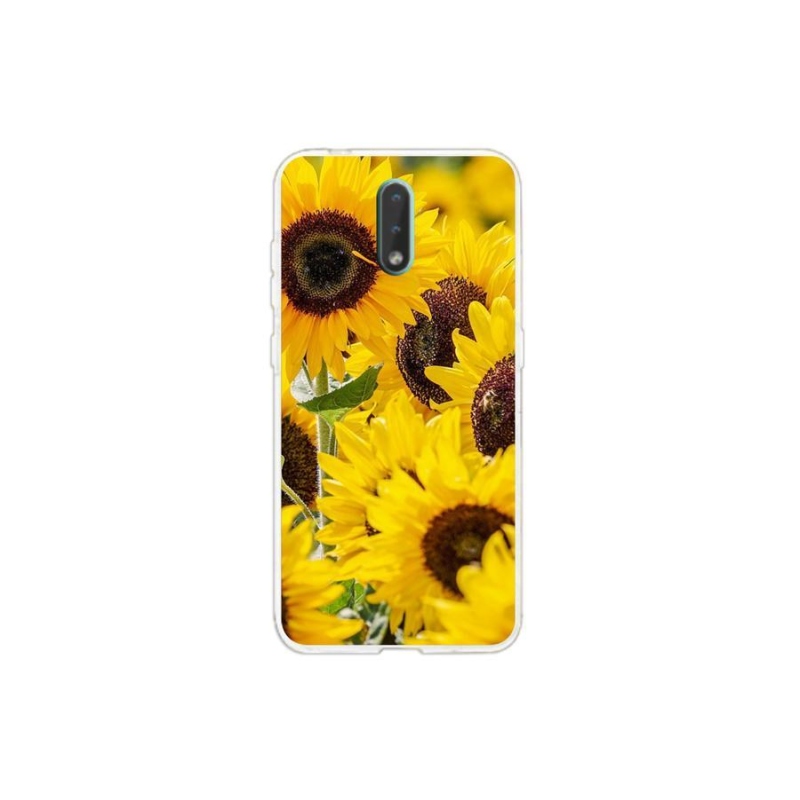 Zselés borítás mmCase a Nokia 2.3 készülékhez - Napraforgó