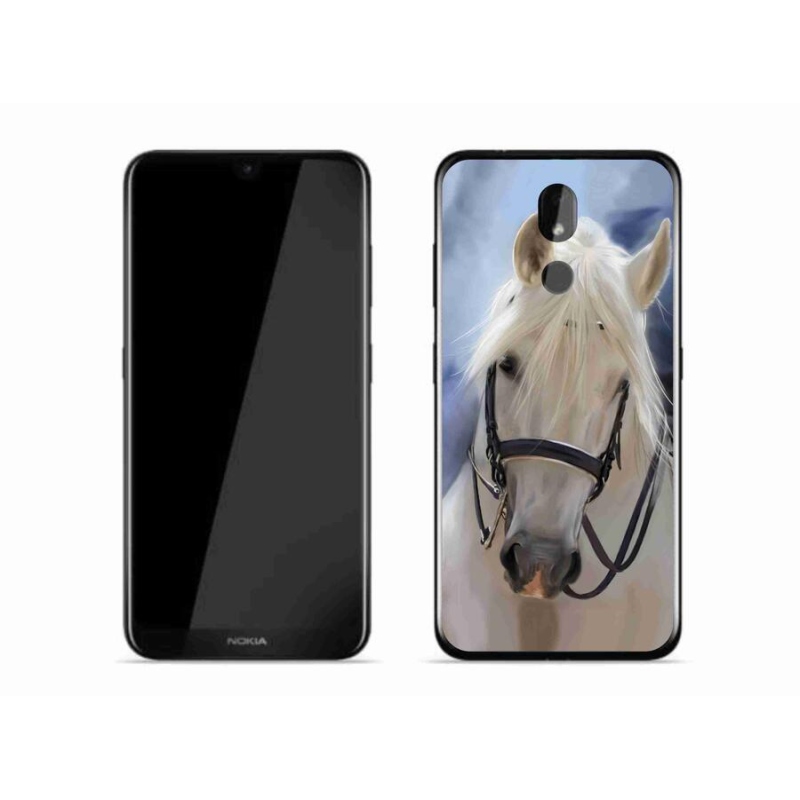 Zselés tok mmCase Nokia 3.2 - fehér lóhoz