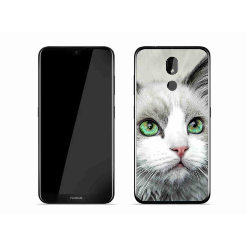 Zselés borítás mmCase a Nokia 3.2 készülékhez - macska nézet