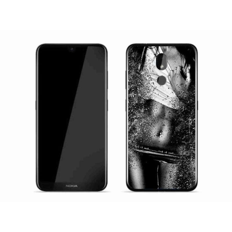 Zselés borítás mmCase a Nokia 3.2 készülékhez - szexi nő 1