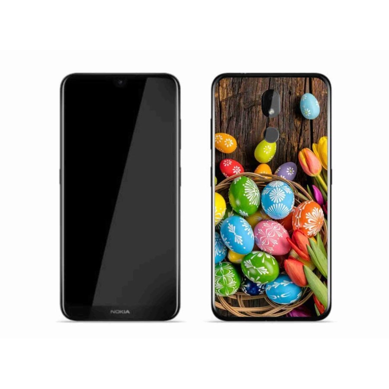 Zselés borítás mmCase a Nokia 3.2 készülékhez - Húsvéti tojások