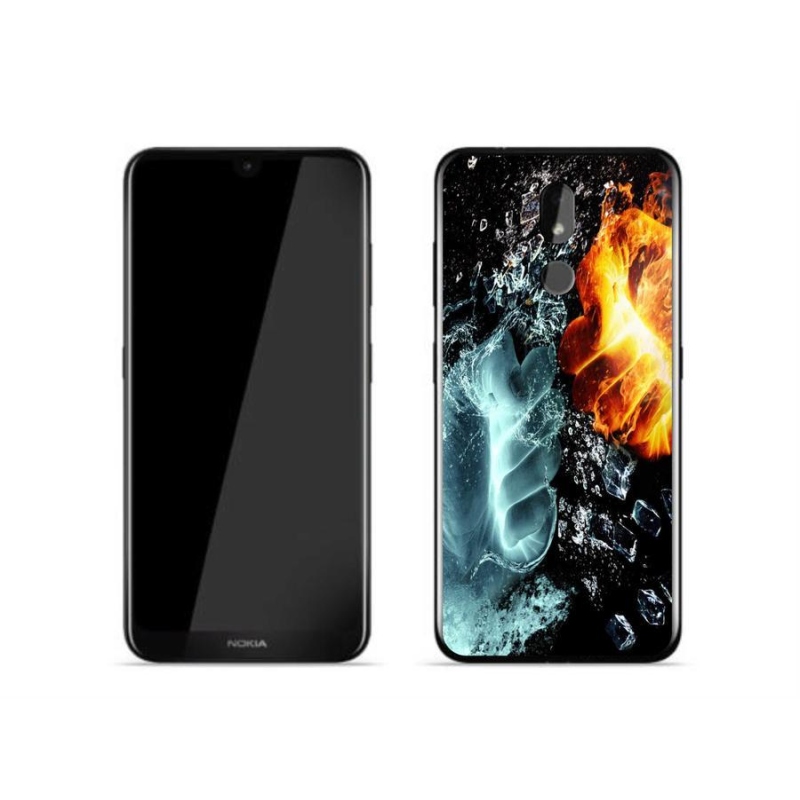Zselés borítás mmCase a Nokia 3.2 készülékhez - víz és tűz