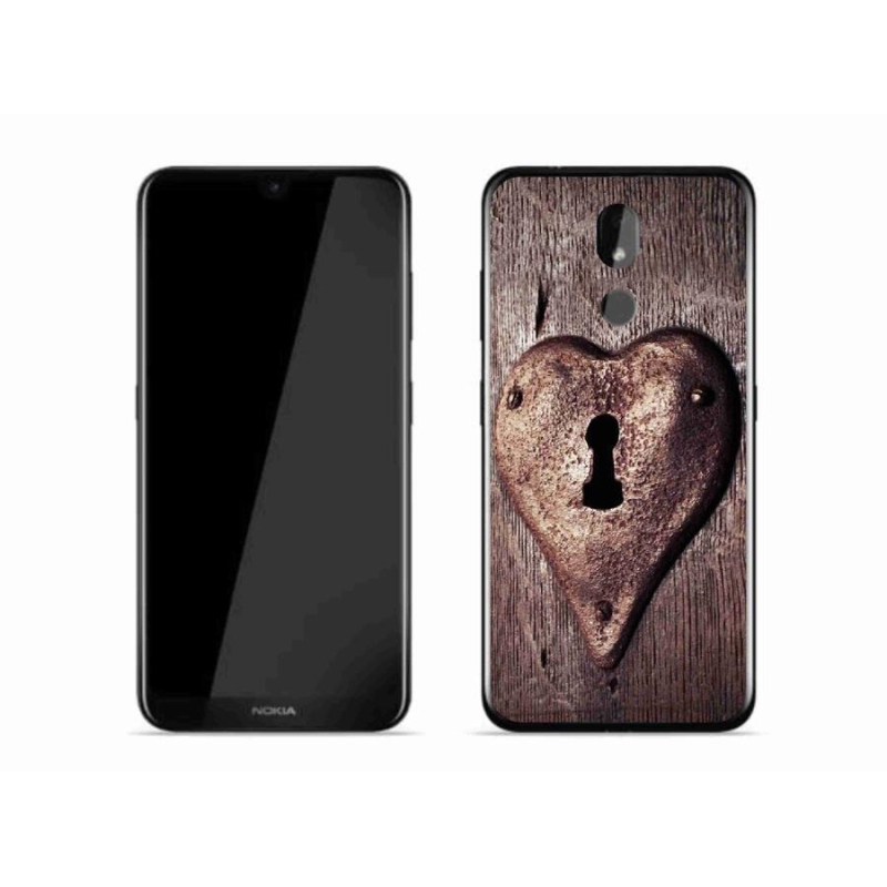 Zselés borítás mmCase a Nokia 3.2 készülékhez - szív alakú zár