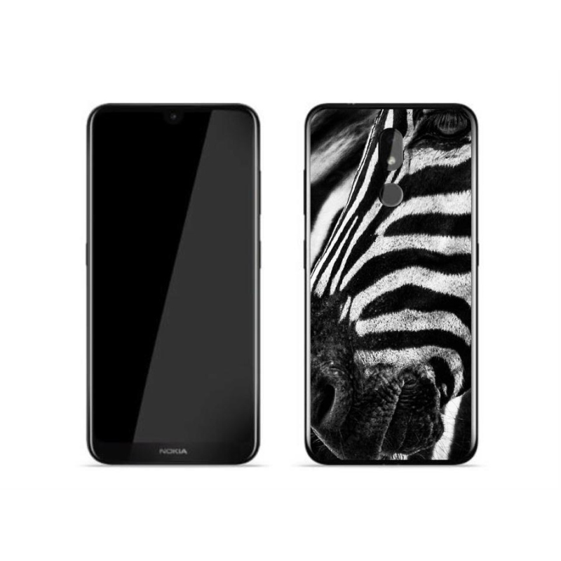 Zselés borítás mmCase a Nokia 3.2 készülékhez - zebra