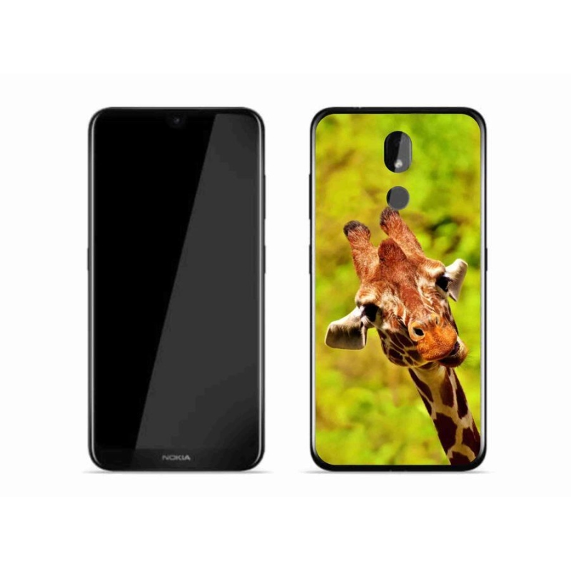 Zselés borítás mmCase a Nokia 3.2 készülékhez - zsiráf