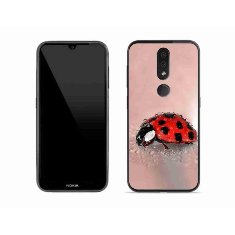 Zselés borítás mmCase a Nokia 4.2 készülékhez - katicabogár