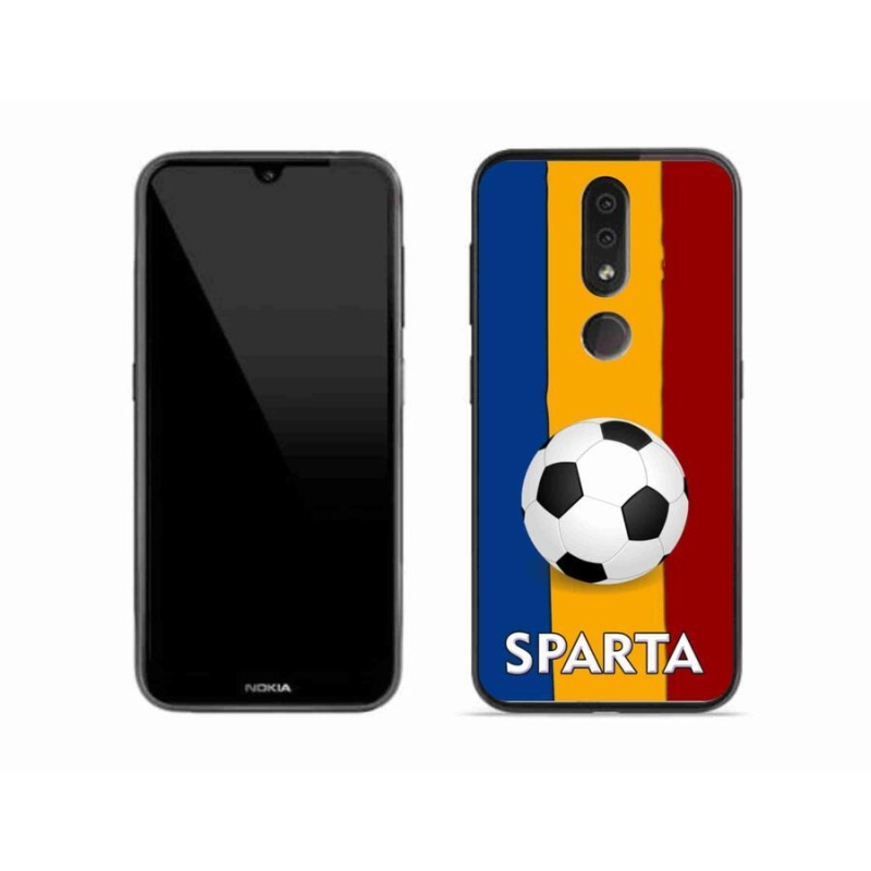 Zselés borítás mmCase mobiltelefonhoz Nokia 4.2 - futball 1