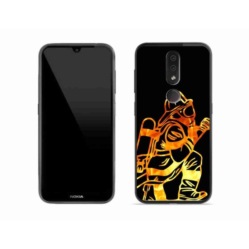 Zselés borítás mmCase a Nokia 4.2 készülékhez - tűzoltó 1