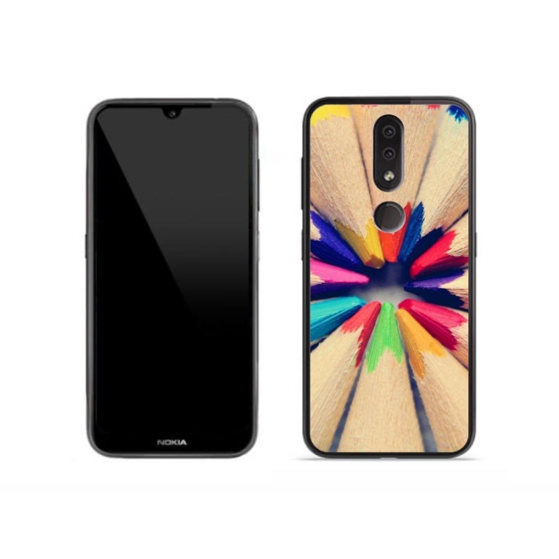 Zselés borító mmCase a Nokia 4.2 készülékhez - zsírkréták