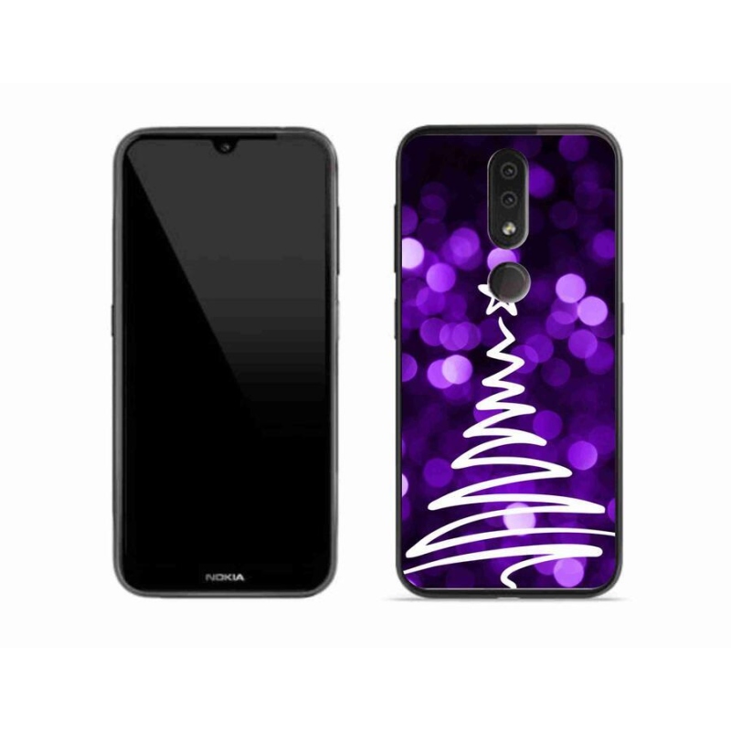 Zselés borítás mmCase a Nokia 4.2 készülékhez - fa