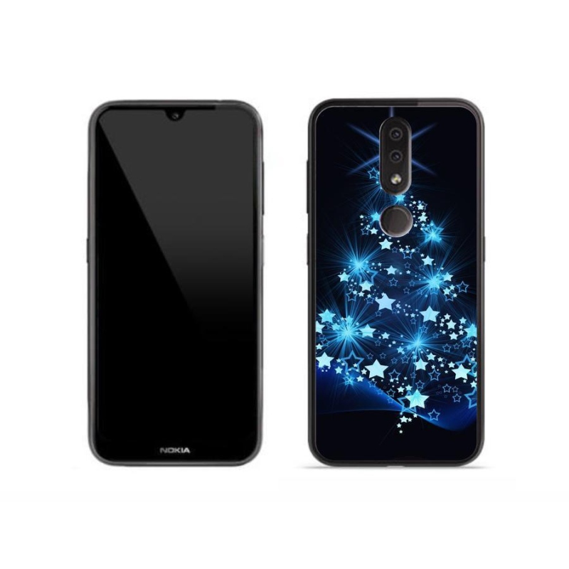 Zselés borítás mmCase a Nokia 4.2 készülékhez - Karácsonyfa