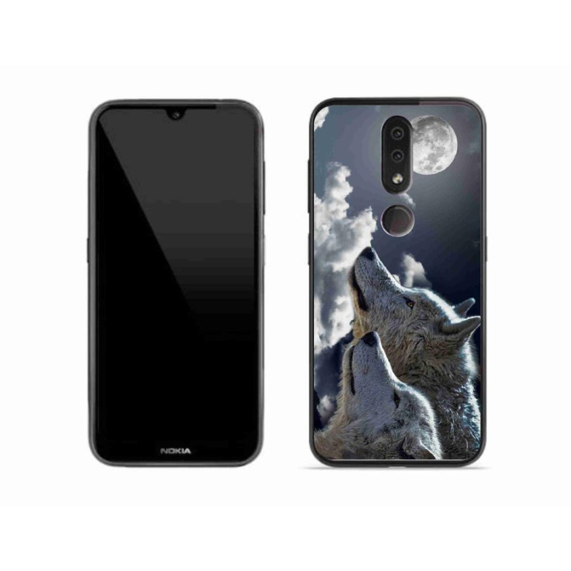 Zselés borítás mmCase a Nokia 4.2 készülékhez - farkasok
