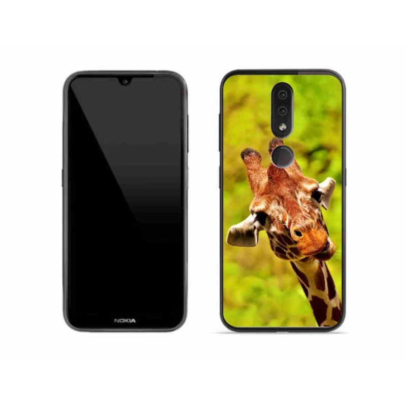 Zselés borítás mmCase a Nokia 4.2 készülékhez - zsiráf