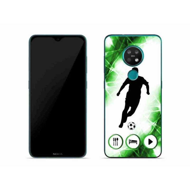 Zselés borítás mmCase a Nokia 6.2 készülékhez - focista