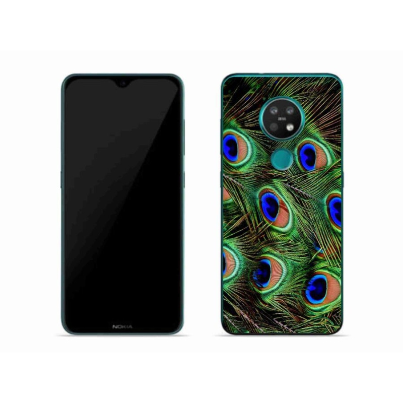 Zselés borítás mmCase a Nokia 6.2 készülékhez - pávatoll