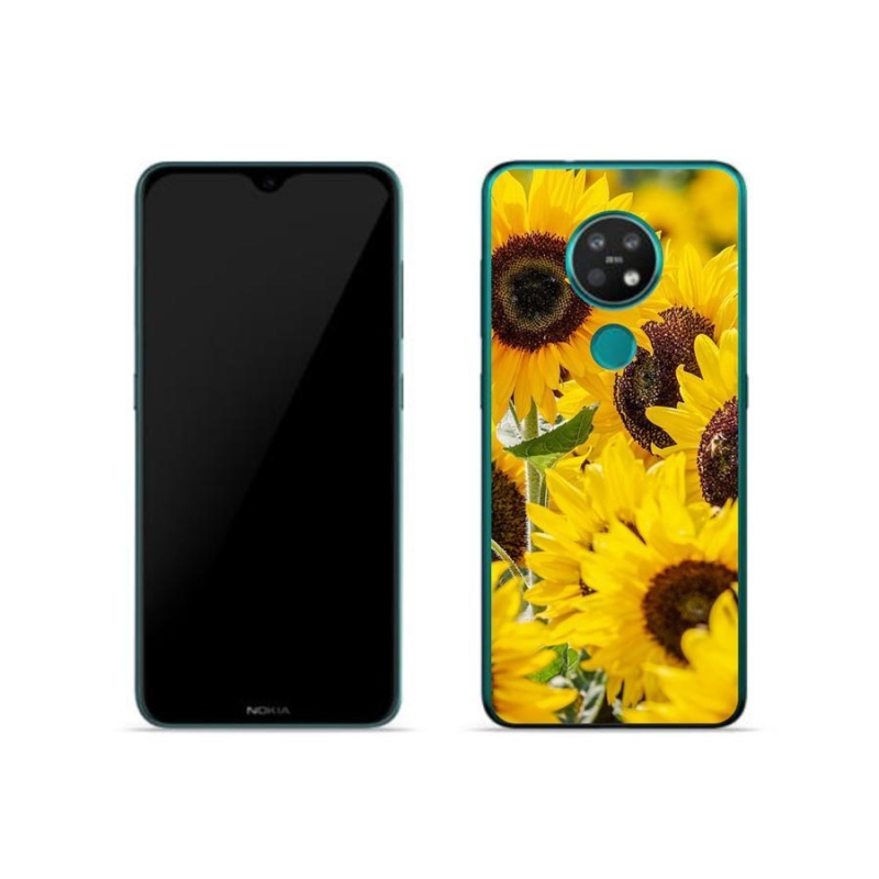 Zselés borítás mmCase a Nokia 6.2 készülékhez - Napraforgó