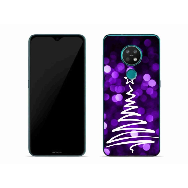 Zselés borítás mmCase a Nokia 6.2 készülékhez - fa
