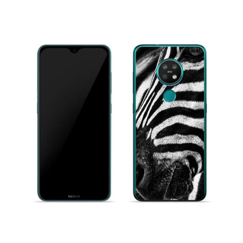 Zselés borítás mmCase a Nokia 6.2 készülékhez - zebra
