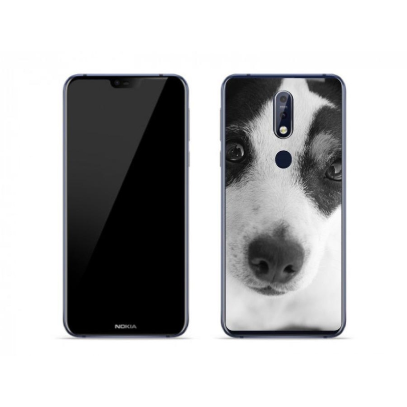 Zselés borítás mmCase a Nokia 7.1 készülékhez - kutya