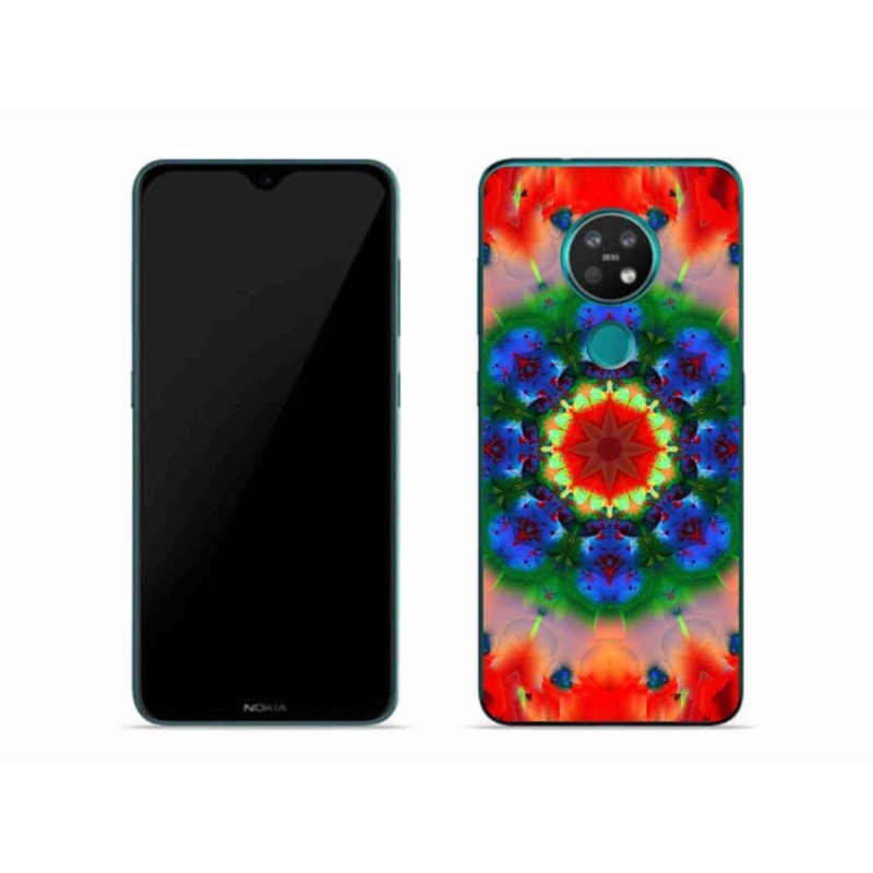 Zselés borítás mmCase a Nokia 7.2 - absztrakt 5 számára
