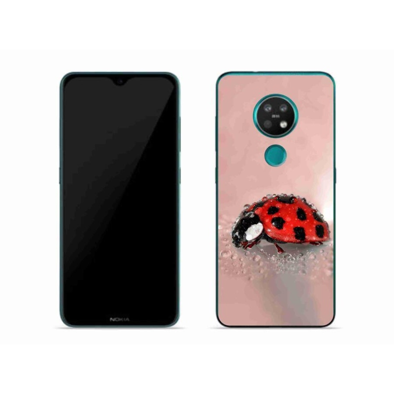 Zselés borítás mmCase a Nokia 7.2 készülékhez - katicabogár