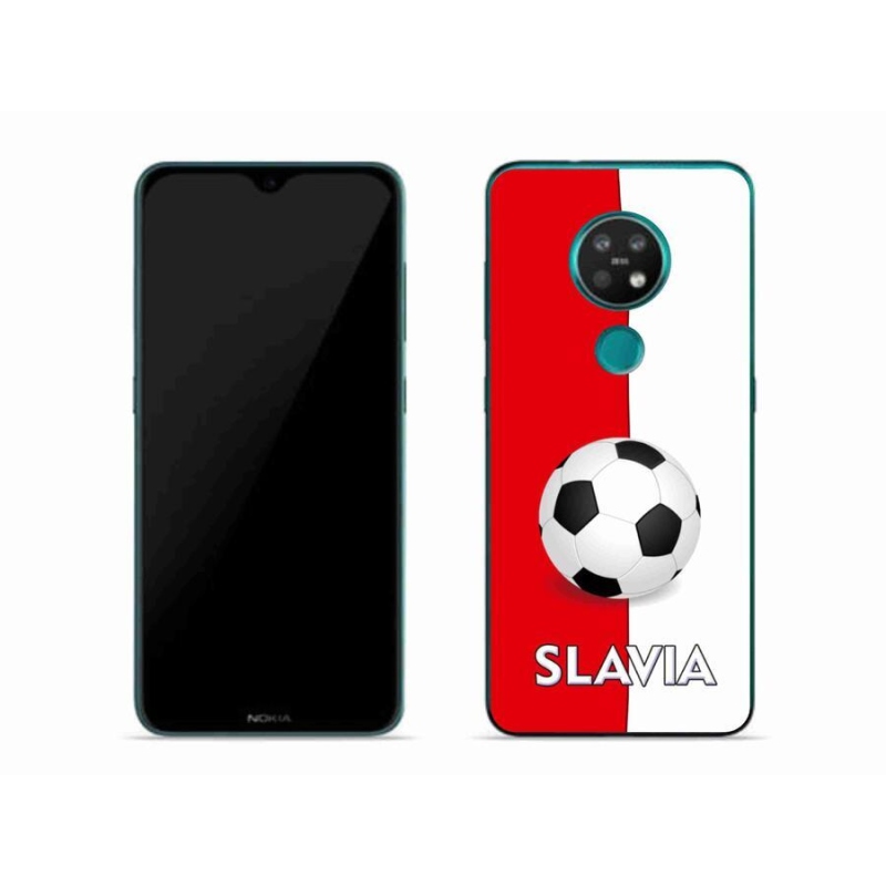 Zselés borítás mmCase mobiltelefonhoz Nokia 7.2 - futball 2