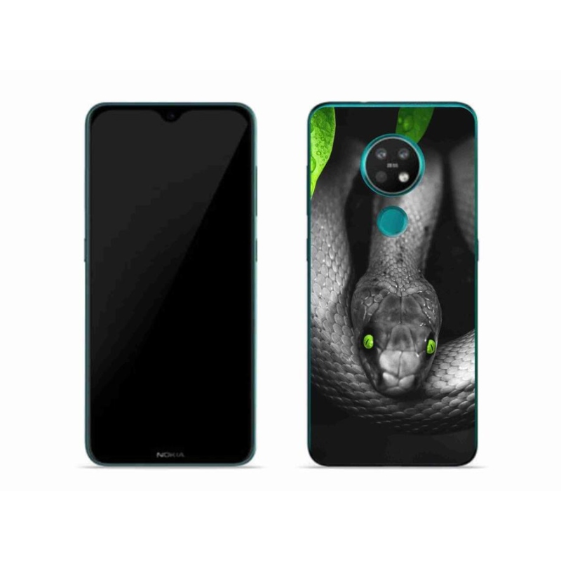Zselés borítás mmCase a Nokia 7.2 készülékhez - kígyó