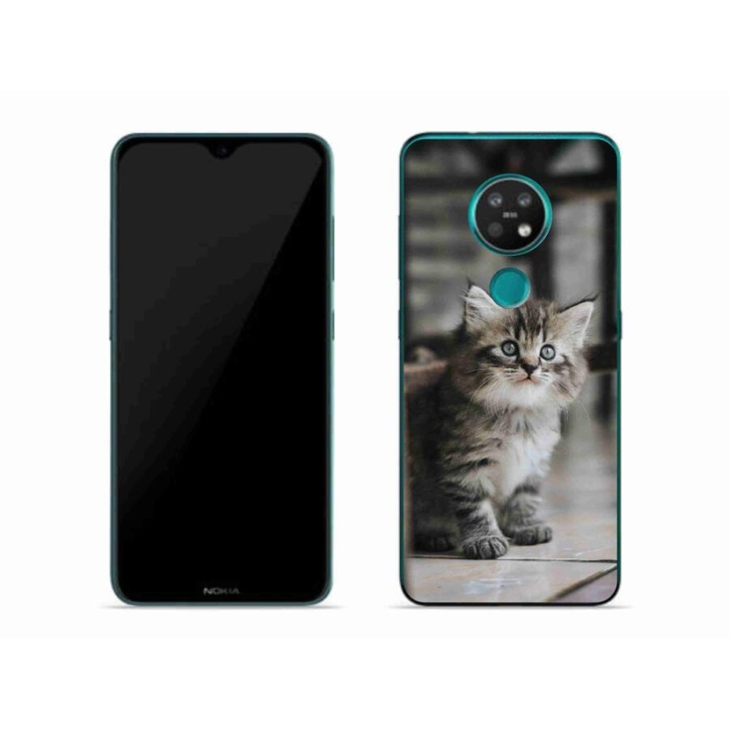 Zselés borítás mmCase a Nokia 7.2 készülékhez - cica