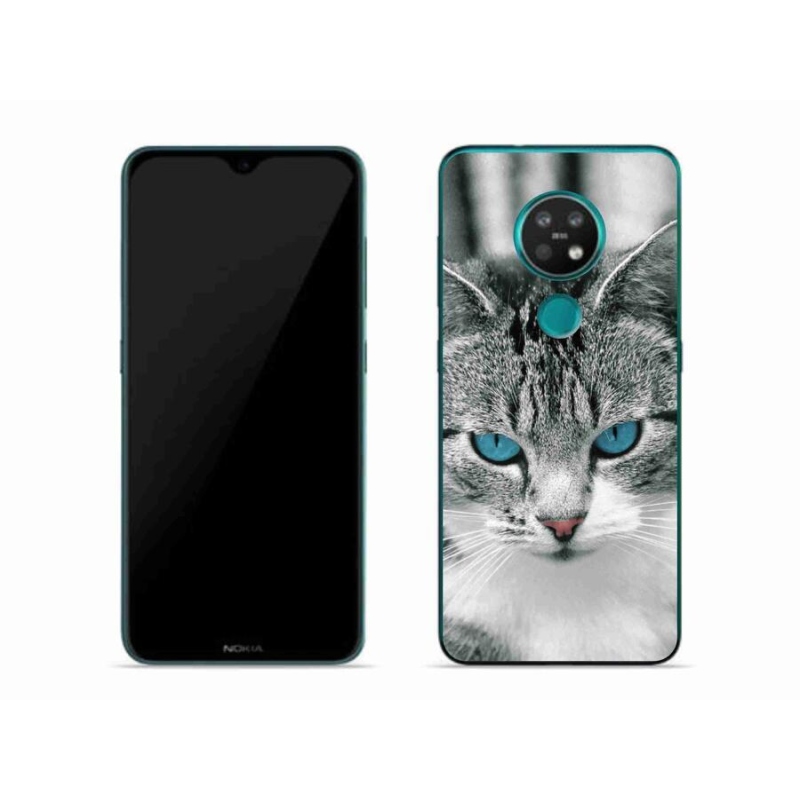Zselés borítás mmCase a Nokia 7.2 készülékhez - cat view 1
