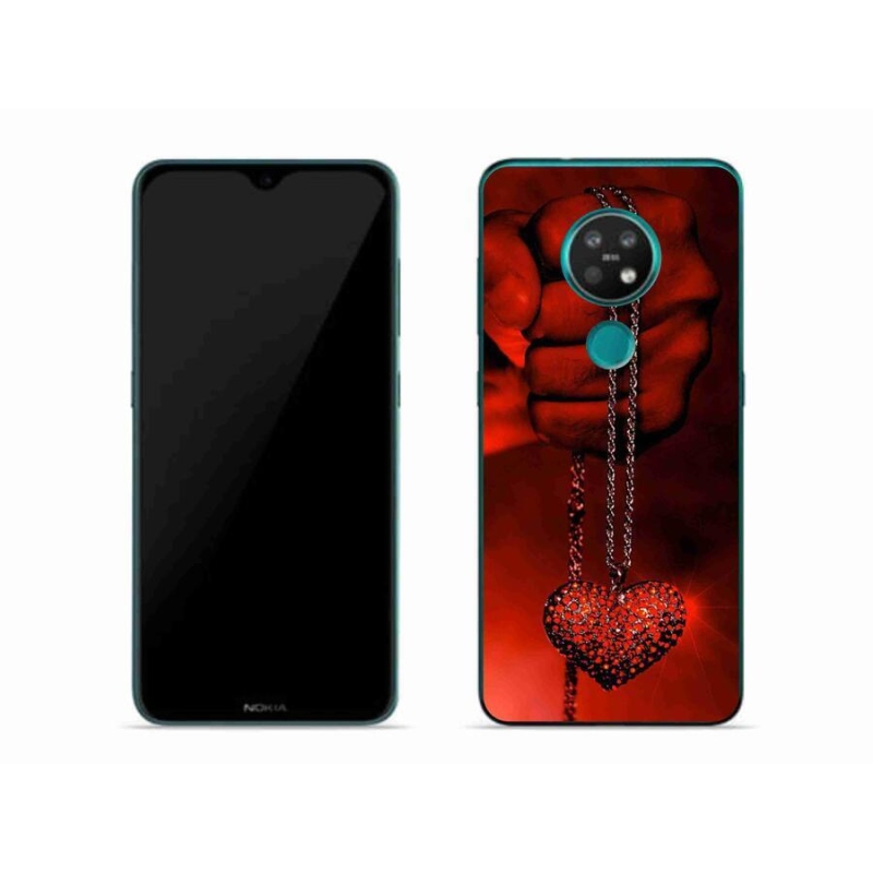 Zselés borítás mmCase a Nokia 7.2 készülékhez - nyaklánc
