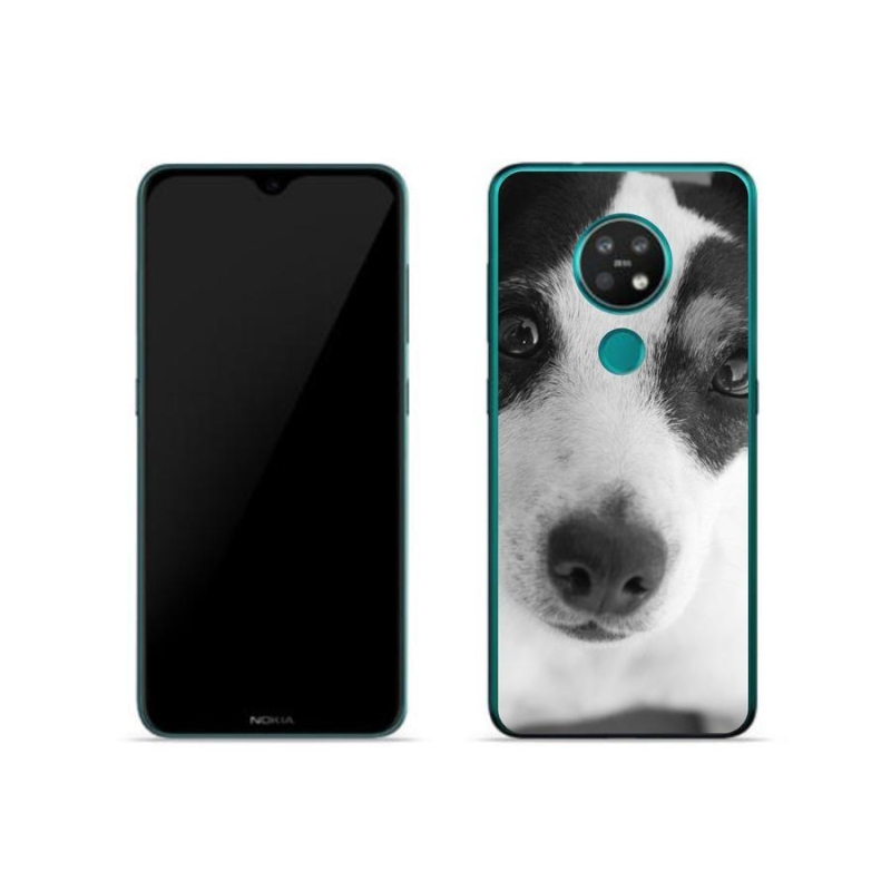 Zselés borítás mmCase mobiltelefonhoz Nokia 7.2 - kutya