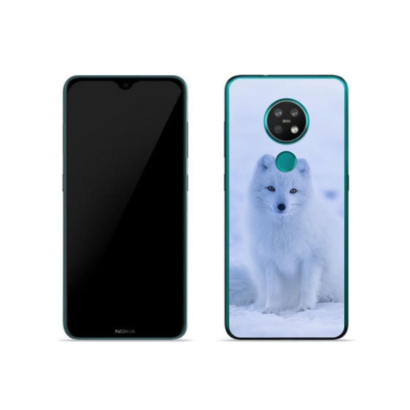 Zselés borítás mmCase a Nokia 7.2 készülékhez - polár róka