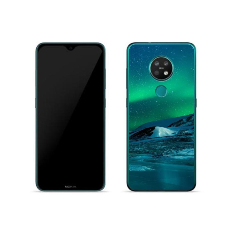 Zselés borítás mmCase a Nokia 7.2 készülékhez - sarki fény