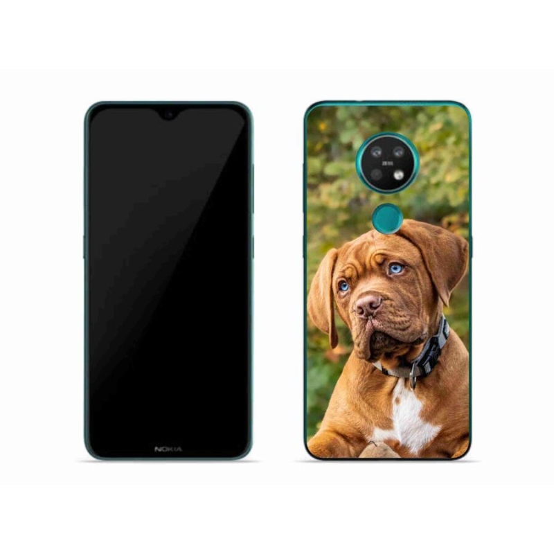 Zselés borítás mmCase a Nokia 7.2 készülékhez - kölyökkutyakék