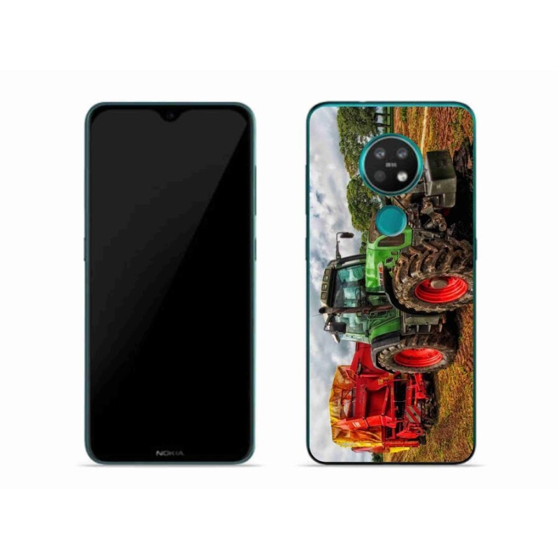 Gél borítás mmCase mobiltelefonhoz Nokia 7.2 - traktor 4
