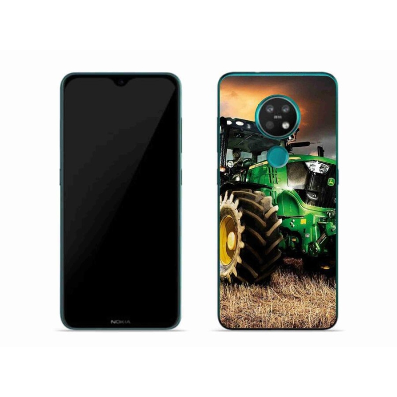 Zselés borítás mmCase mobiltelefonhoz Nokia 7.2 - traktor