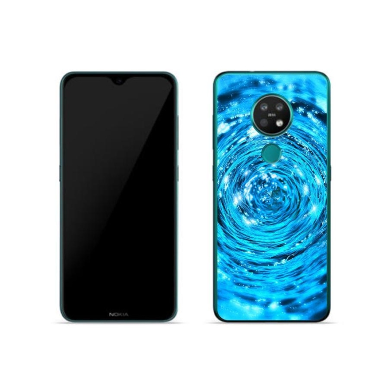 Zselés borítás mmCase a Nokia 7.2 készülékhez - water vortex