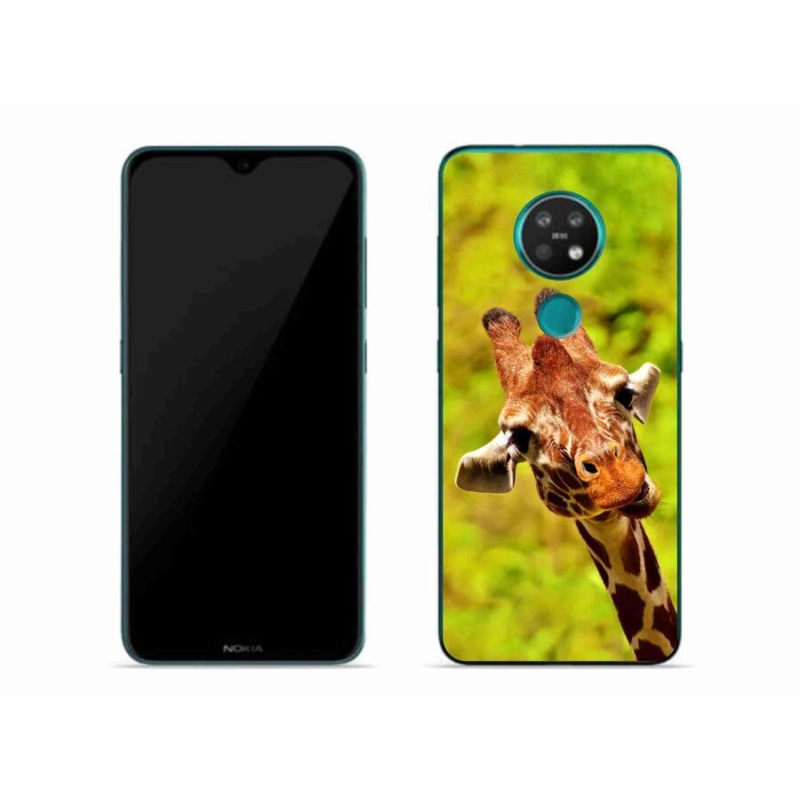 Zselés borítás mmCase a Nokia 7.2 készülékhez - zsiráf