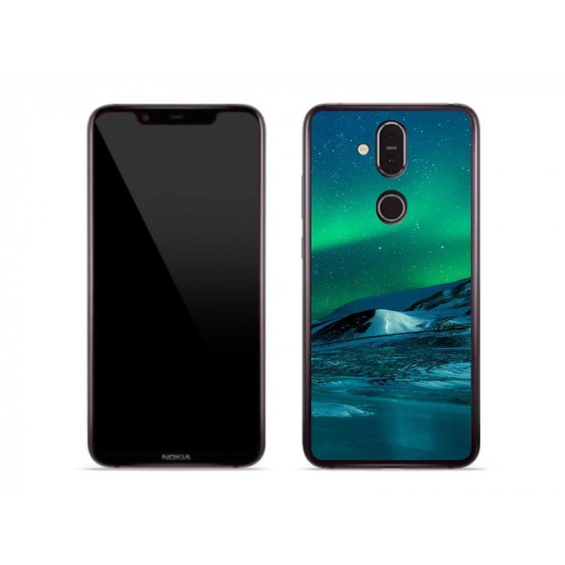 Zselés borítás mmCase a Nokia 8.1 készülékhez - sarki fény
