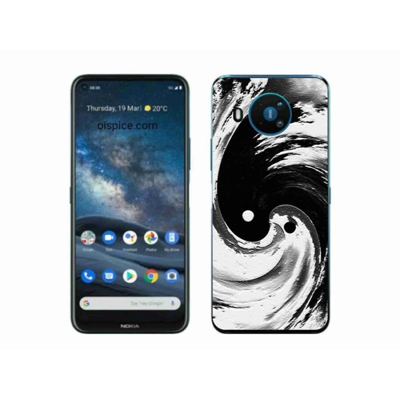 Zselés borítás mmCase a Nokia 8.3 5G készülékhez - Absztrakt 8