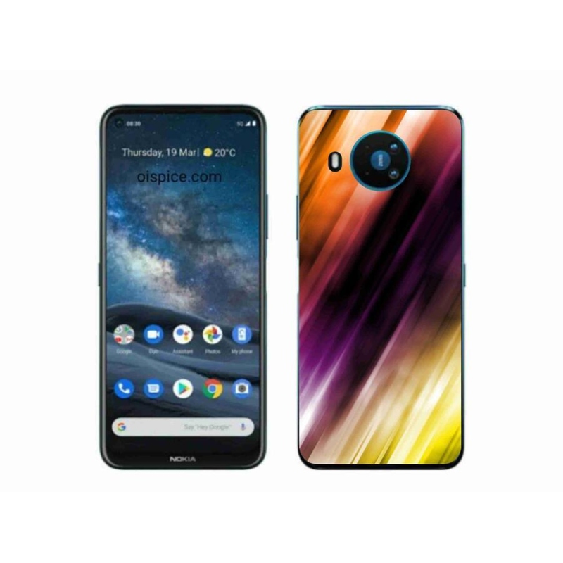 Zselés borítás mmCase a Nokia 8.3 5G készülékhez - absztrakt minta 5