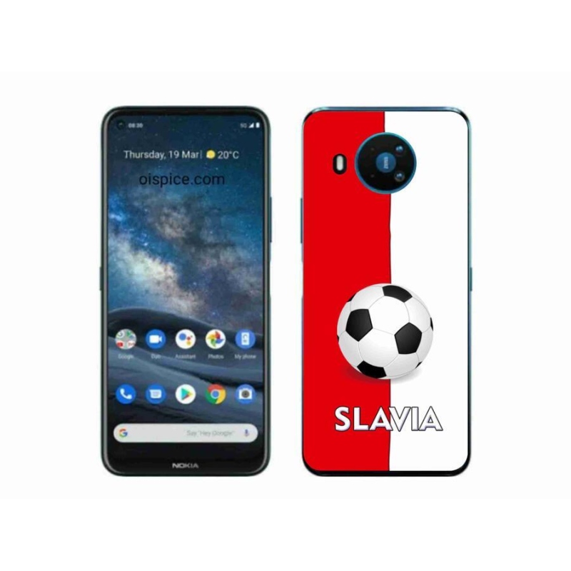 Zselés borítás mmCase a Nokia 8.3 5G készülékhez - futball 2