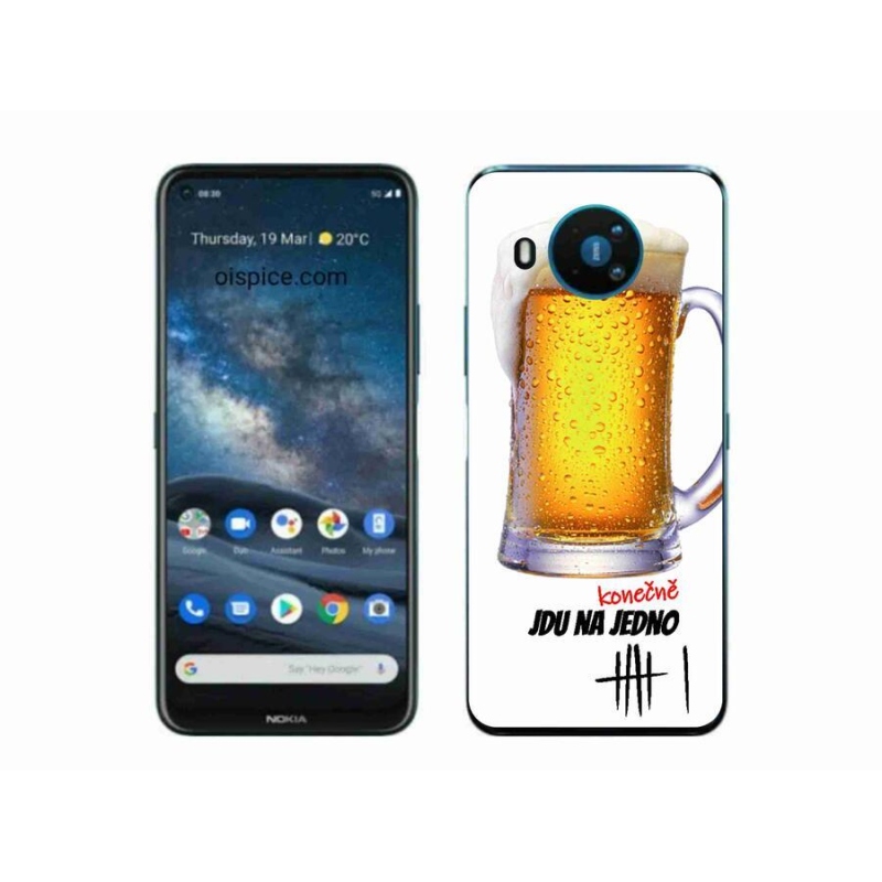 Zselés borítás mmCase a Nokia 8.3 5G-hez - Megyek az egyikhez