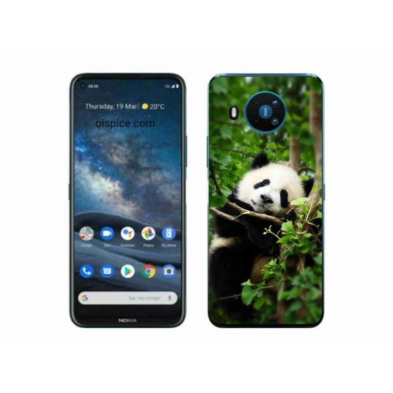 Zselés borítás mmCase a Nokia 8.3 5G készülékhez - panda