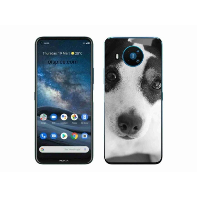 Zselés borítás mmCase a Nokia 8.3 5G készülékhez - kutya