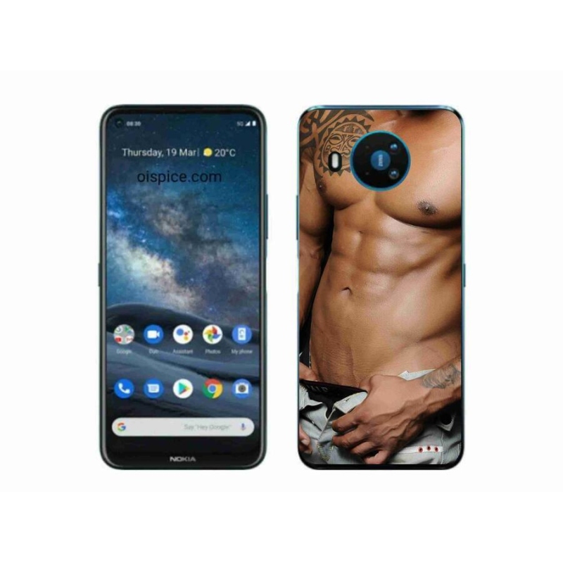 Gél borítás mmCase a Nokia 8.3 5G készülékhez - szexi férfi