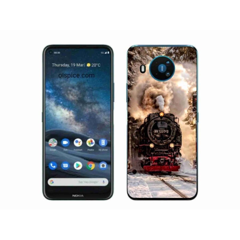 Zselés borítás mmCase a Nokia 8.3 5G számára - vonat