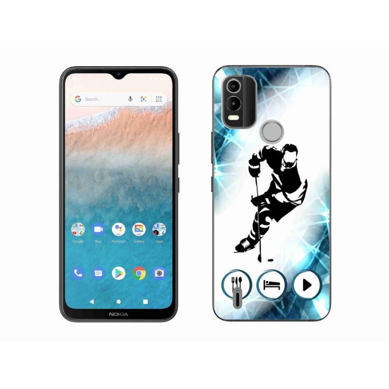 Zselés borítás mmCase mobiltelefonhoz Nokia C21 Plus - hoki 1