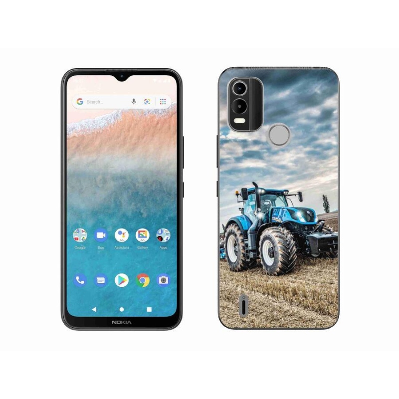 Zselés borítás mmCase mobiltelefonhoz Nokia C21 Plus - traktor 2
