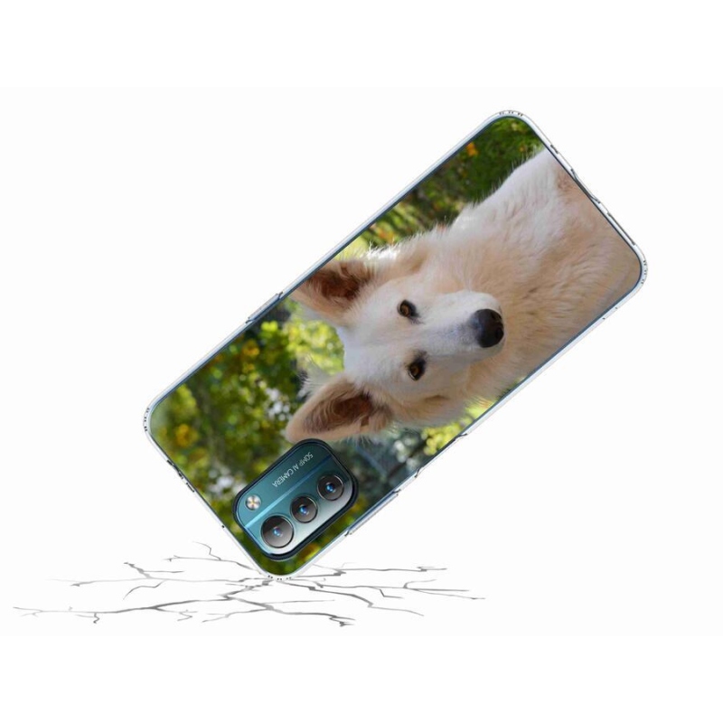 Zselés borítás mmCase a Nokia G11/G21 készülékhez - fehér Swiss Shepherd 1